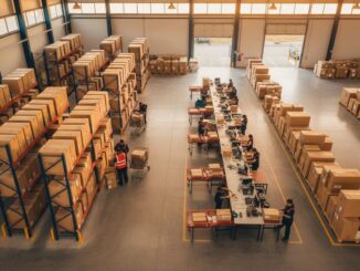 Centrum fulfillmentowe – magazyn i pakowanie zamówień w procesie realizacji